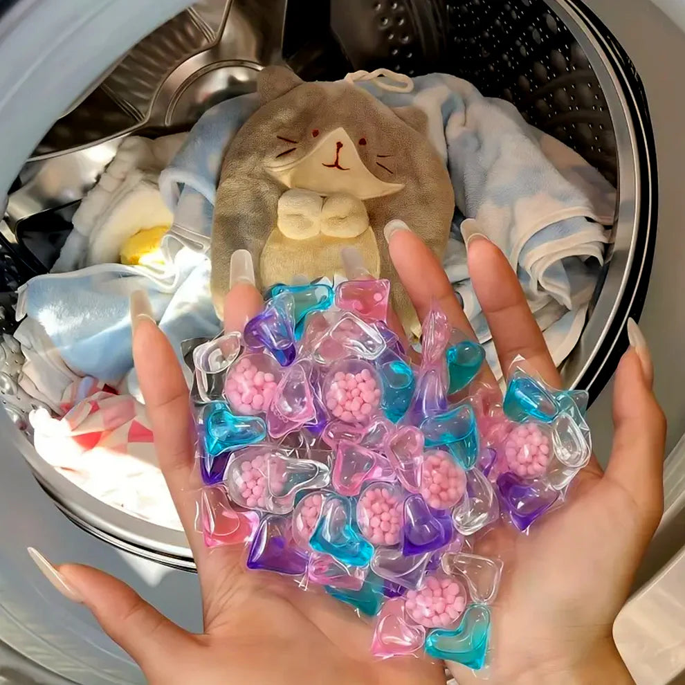 Rapid action 5 in 1 superlights laundry pods